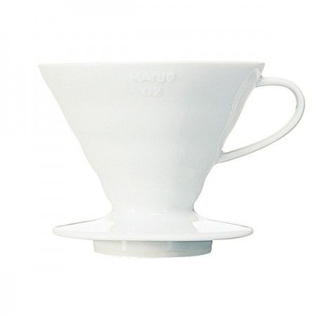 Dripper Hario V60-02 ceramic - alb (VDCR-02-W)
