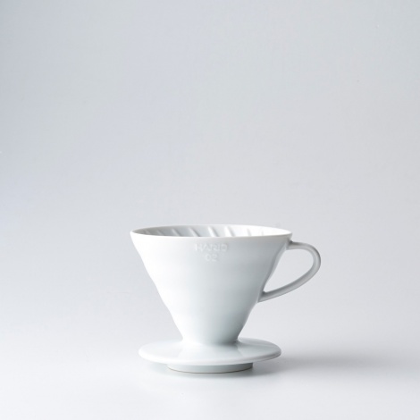 Dripper Hario V60-02 ceramic - alb (VDCR-02-W)