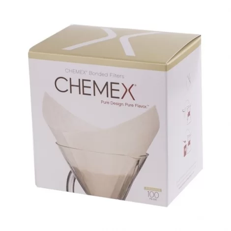 Filtre de hârtie Chemex 6-10 căni pătrate
