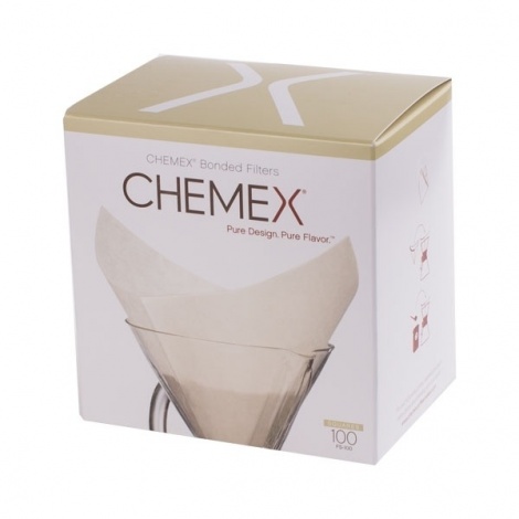 Filtre de hârtie Chemex 6-10 căni pătrate
