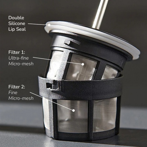 French press de călătorie Espro P1 Travel Press 300 ml