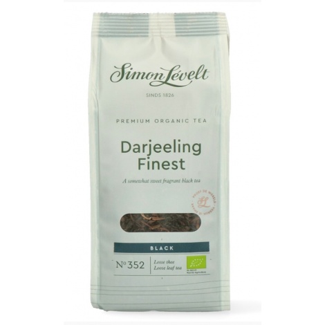 Ceai vrac Darjeeling cel mai bun Simon Lévelt BIO 90g
