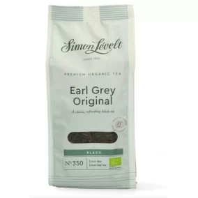 Ceai negru Earl Grey vrac Simon Lévelt BIO 90 g