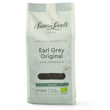 Ceai negru Earl Grey vrac Simon Lévelt BIO 90 g