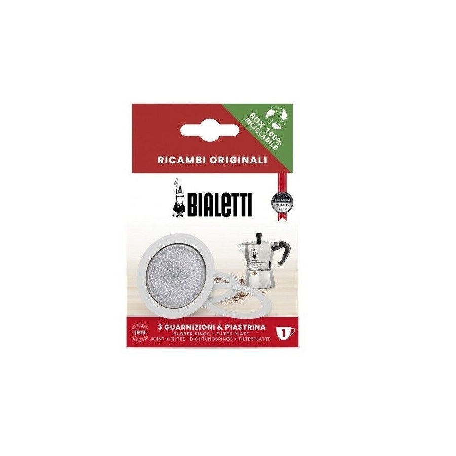 Etanșare mașină de cafea Bialetti din aluminiu de 1 ceașcă