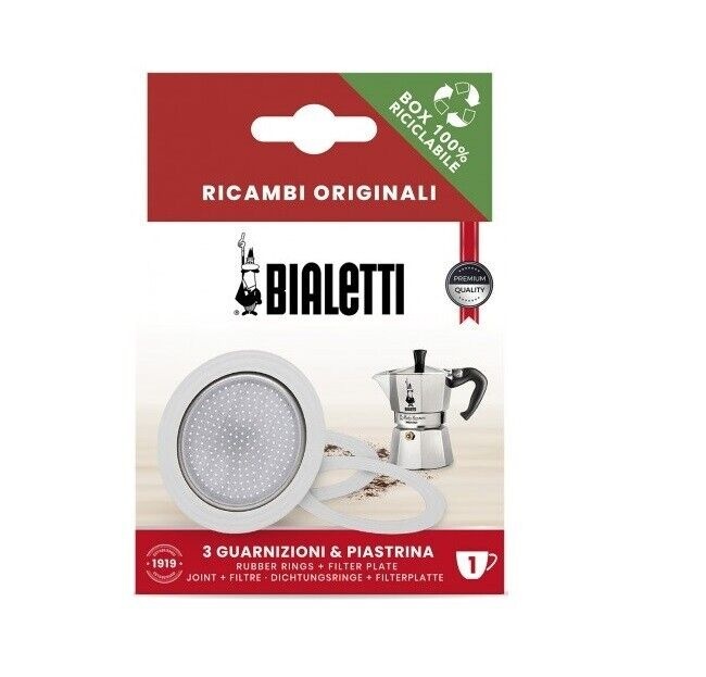 Bialetti Etanșare Mașină De Cafea Din Aluminiu De 1 Ceașcă