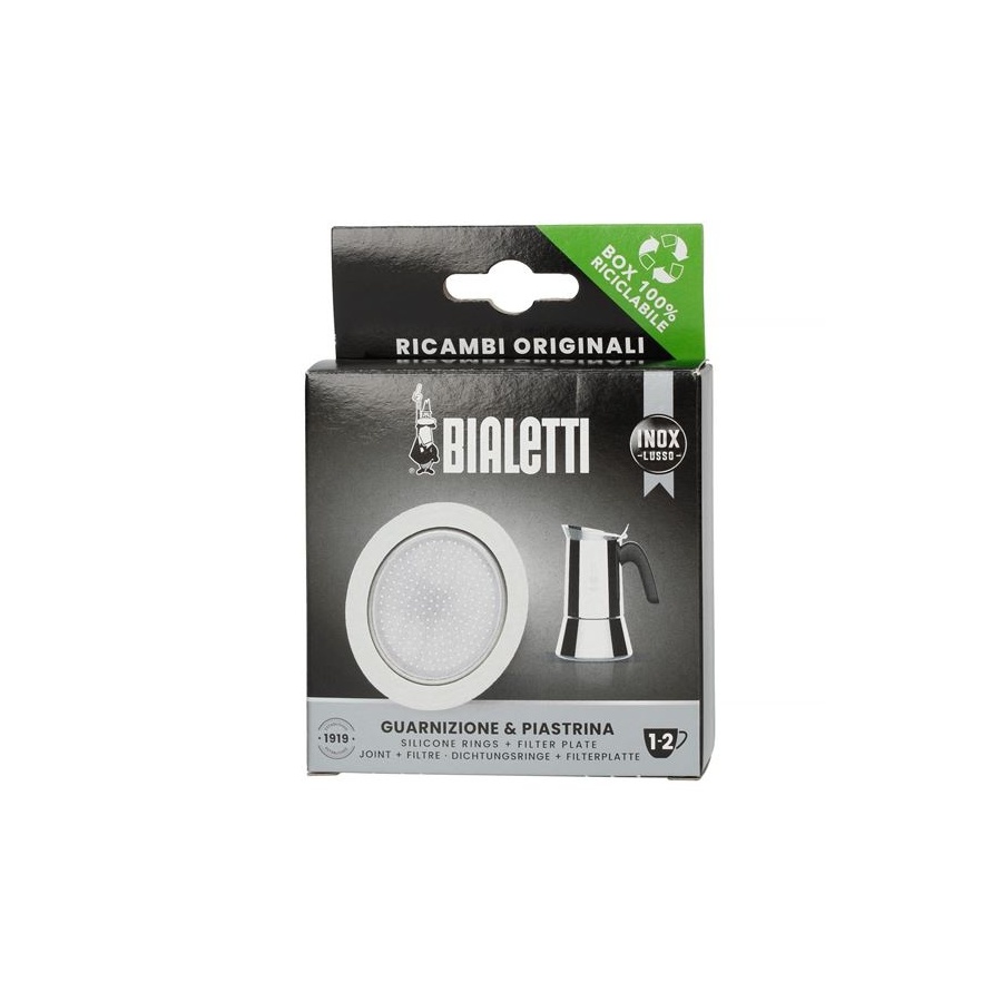 Garnitură Bialetti filtru de cafea din oțel inoxidabil 1-2 cești