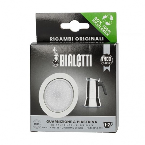 Garnitură Bialetti filtru de cafea din oțel inoxidabil 1-2 cești
