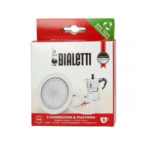 Etanșare aparat de cafea Bialetti din aluminiu 9 cești