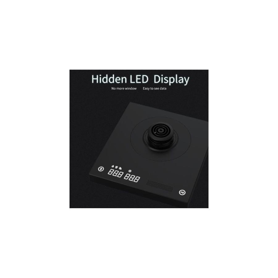 Timemore Mini Fish Smart Pour Over Thin 0,6 l ceainic negru