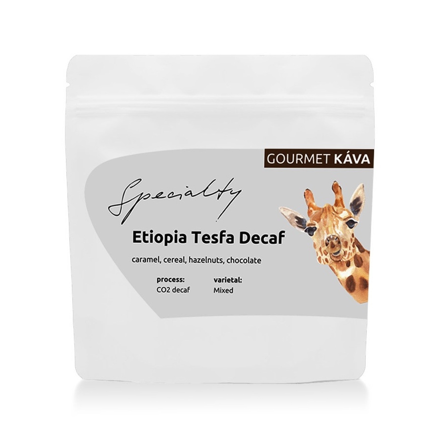 GourmetCoffee Specialty - Etiopia Tesfa DECAF - decafeinizată 250g