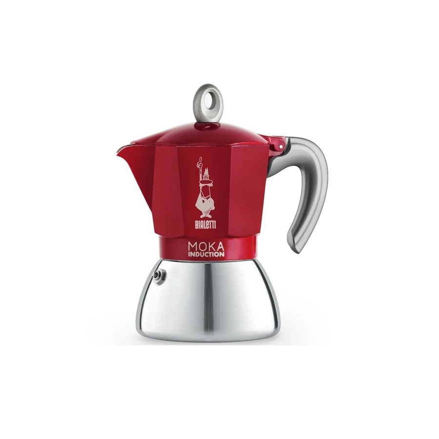 Bialetti Moka Inducție 6 cești roșu NOU