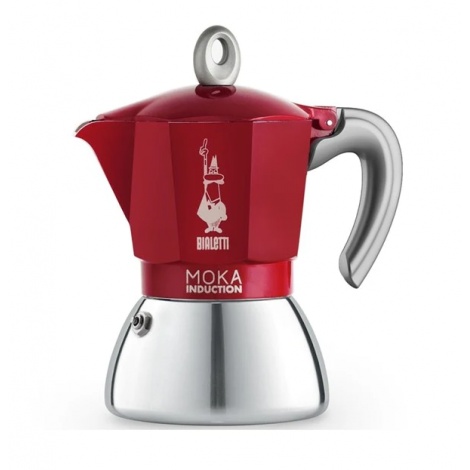 Bialetti Moka Inducție 6 cești roșu NOU