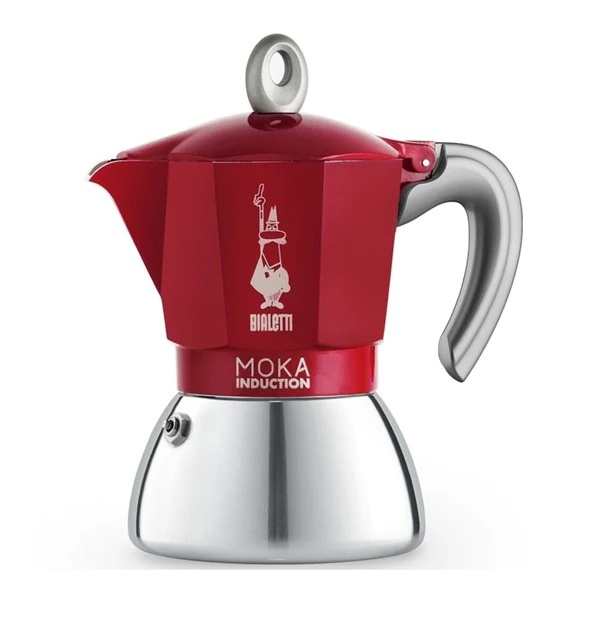 Bialetti Roșu Moka Inducție 6 Cești Nou