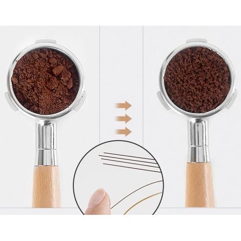 Kaffia Tamper Tamper Instrumentul de distribuție înțeleaptă (WDT)