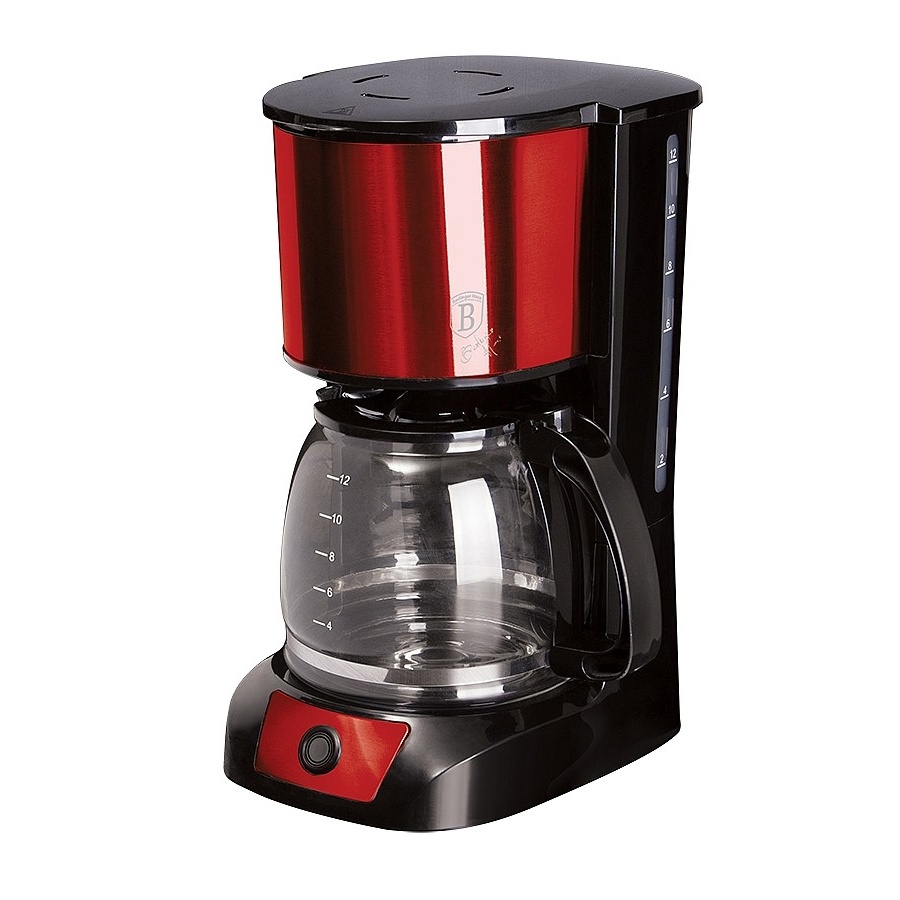 Cafetieră electrică cu picurare Burgundy Metallic Line