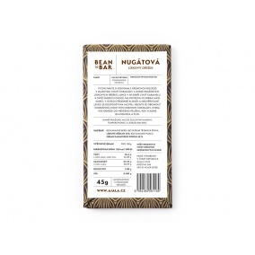 Czekolada Ajala 48% Nugat z orzechów laskowych 2