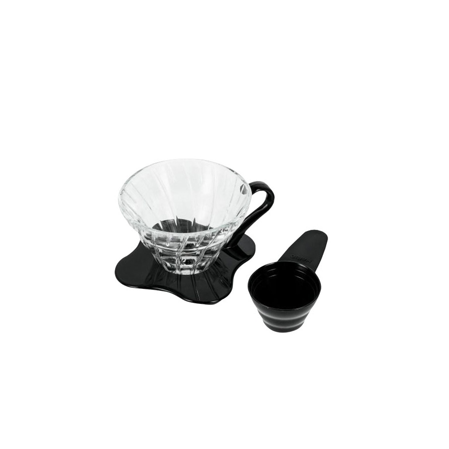 Dripper Hario V60-02 din sticlă (VDG-02B)