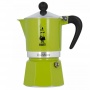 Cafetieră moka verde Bialetti Rainbow 3