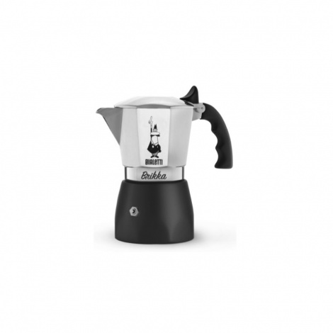 Cafetieră moka Bialetti Brikka 2 - FOLOSIT / REDUCERE (fără ambalaj original)