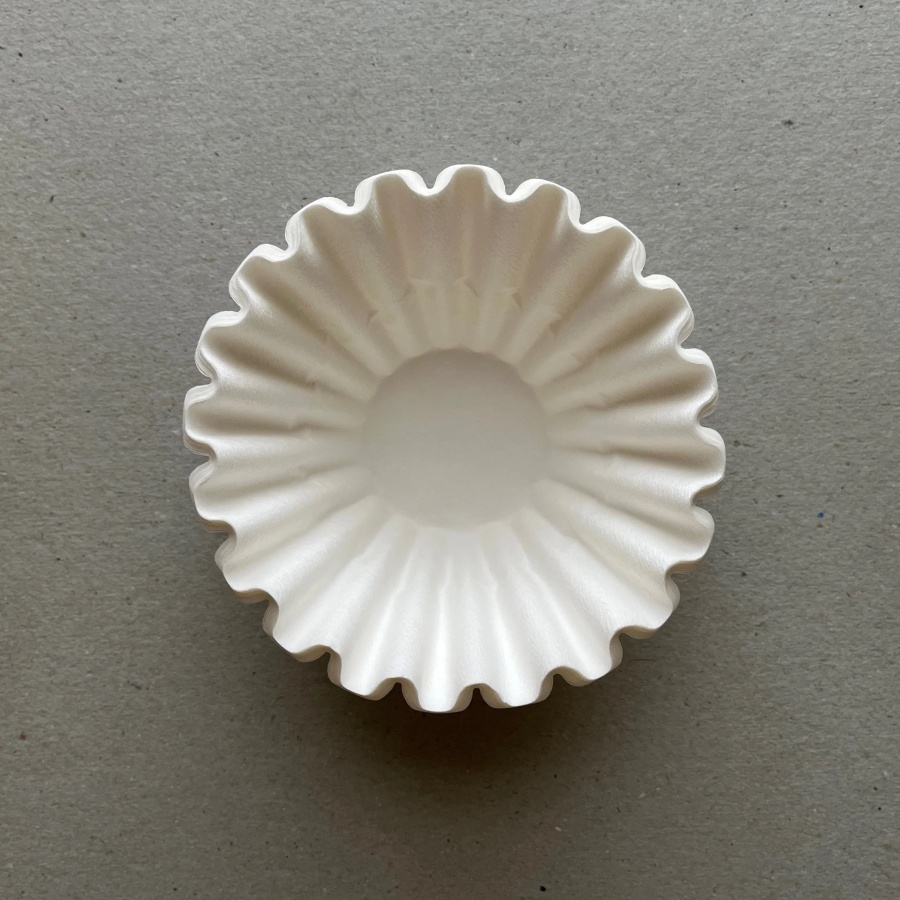 Filtre de hârtie Kalita Wave 185 alb 100 buc