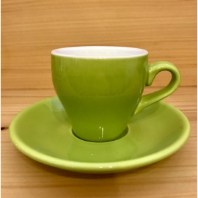 Ceașcă de espresso Kaffia 80ml - lime