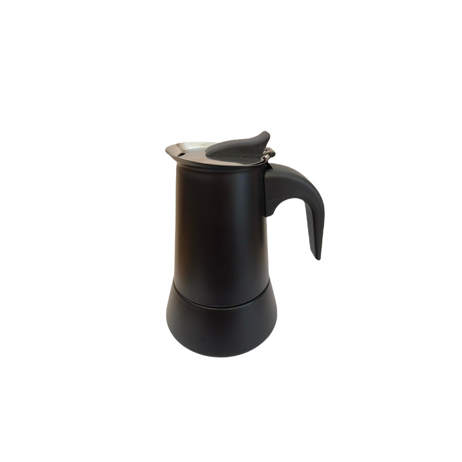 Kaffia Black 4 Cup Cafetieră moka - Negru