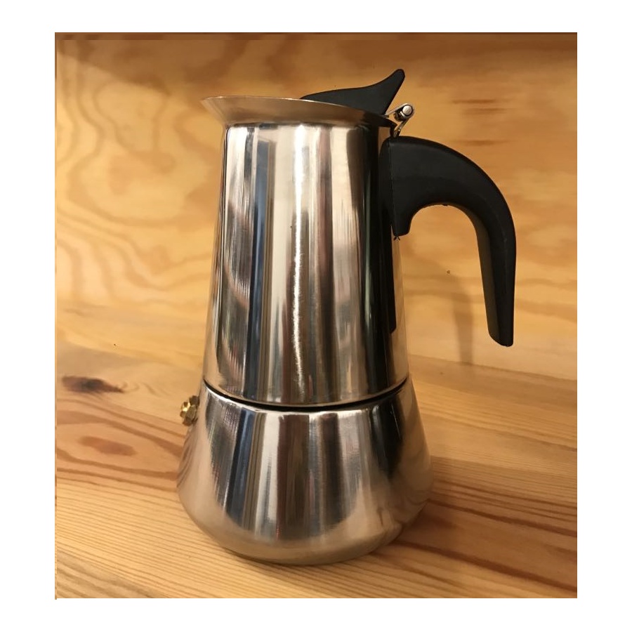 Cafetieră moka Kaffia 2 căni din oțel inoxidabil