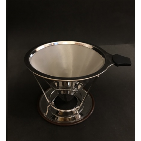 Dripper Kaffia din oțel inoxidabil