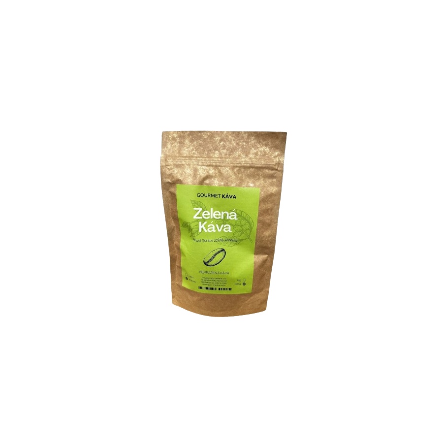 Cafea verde 100 g, cafea neprăjită, boabe