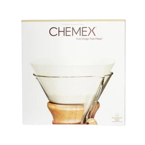 Filtre de hârtie Chemex 6-10 căni - alb Nepliat