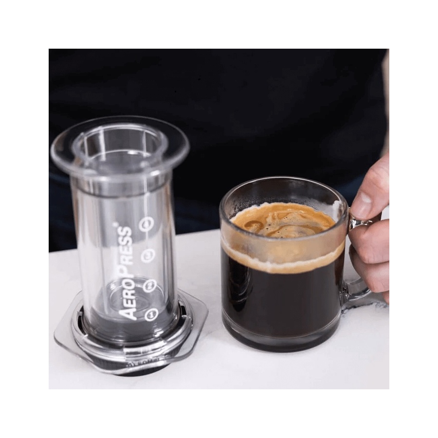 Capacul filtrului de control al fluxului AeroPress