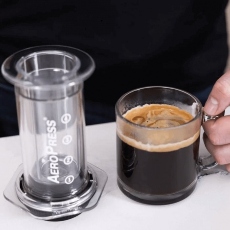 Capacul filtrului de control al fluxului AeroPress