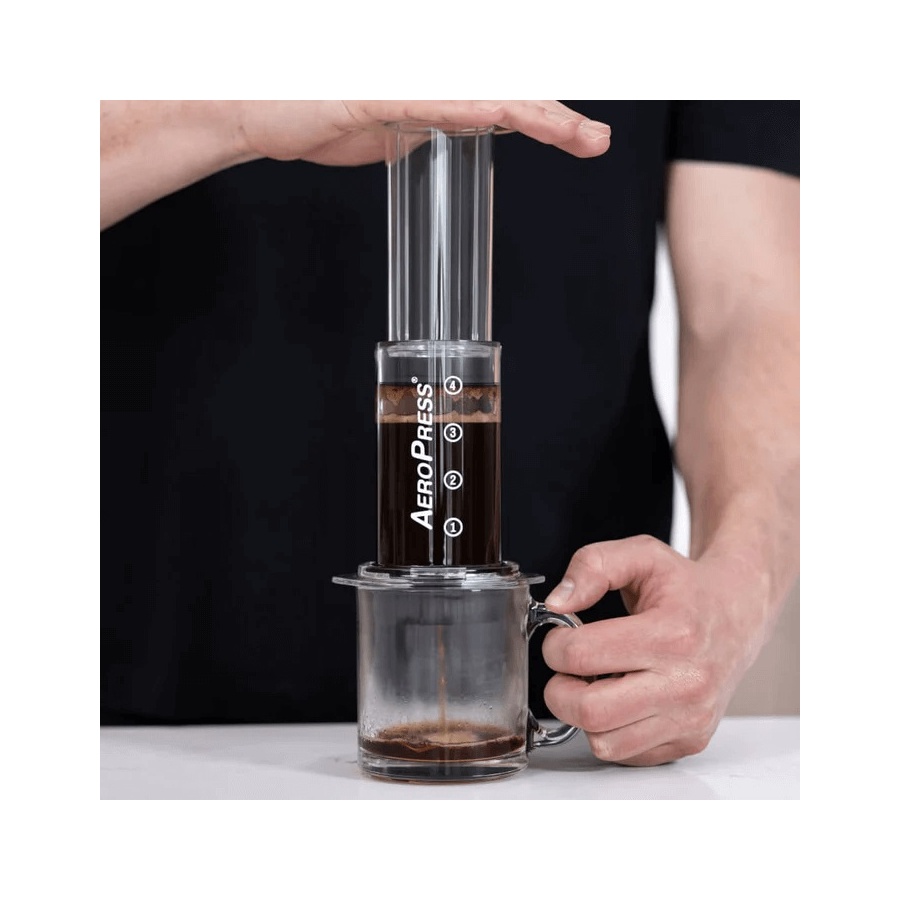 Capacul filtrului de control al fluxului AeroPress