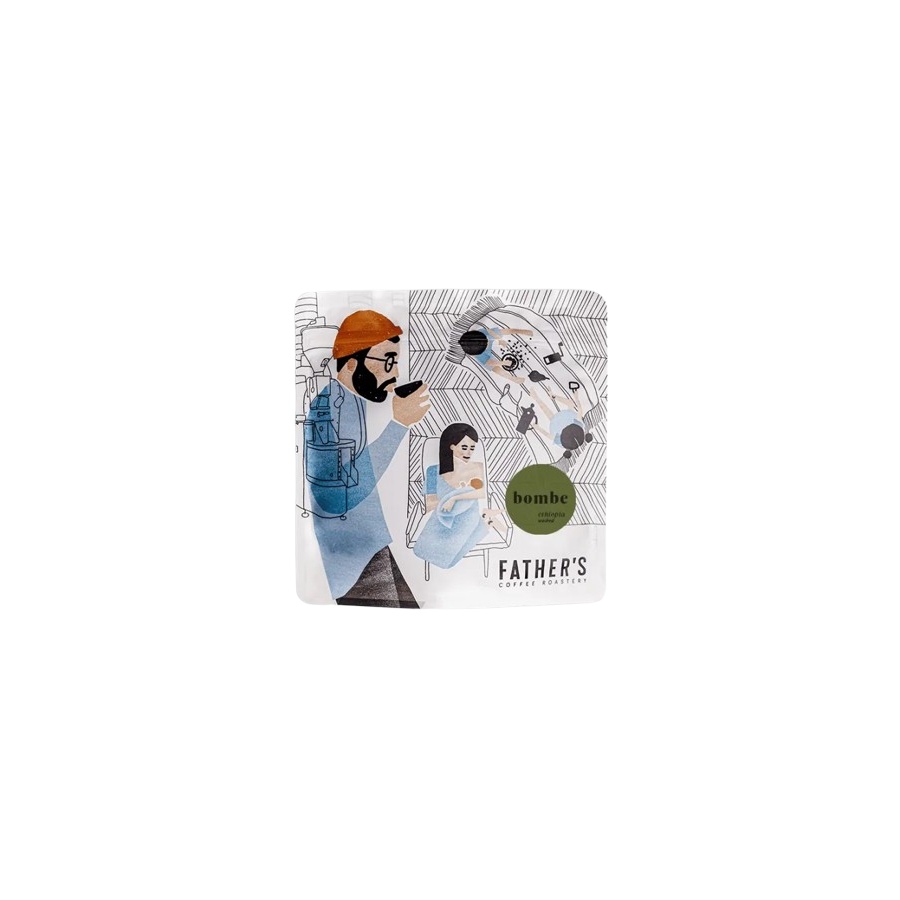 Father's Coffee Coffee Etiopia Bombe spălată 300g