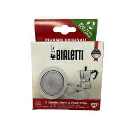 Garnitură pentru cafetiera din aluminiu Bialetti pentru 3-4 cești