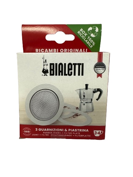Bialetti Etanșare Aparat De Cafea Din Aluminiu Pentru 3-4 Cești