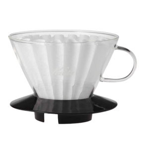 Dripper Kalita Wave 185 Negru - sticlă