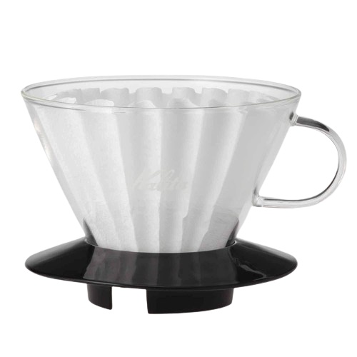 Dripper Kalita Wave 185 Negru - sticlă