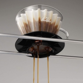 Dripper Kalita Wave 185 Negru - sticlă 2