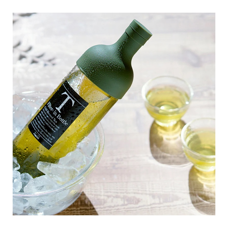 Sticla pentru Cold Brew Hario 750ml - Olive Green