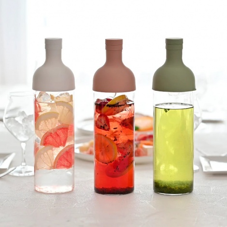 Sticla pentru Cold Brew Hario 750ml - Olive Green