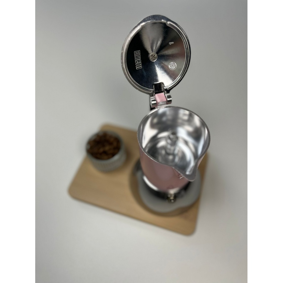 Bialetti Moka Moka Induction Fiammetta - 2 căni roz NOU