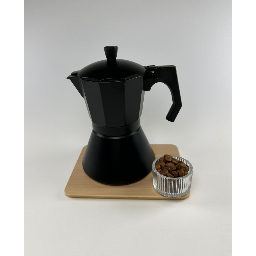 Kaffia Black Cafetieră moka 6 căni