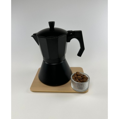 Kaffia Black Cafetieră moka 6 căni