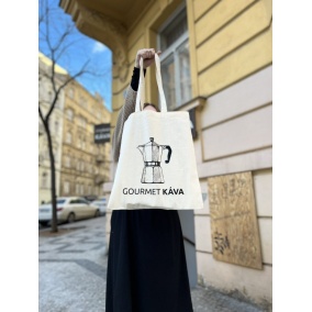 Pungă din pânză - ceainic moca 2