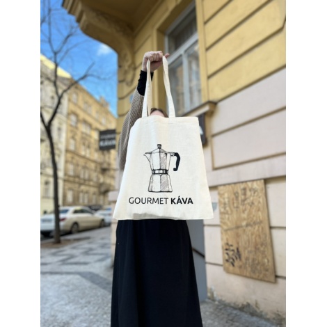 Săculeț din pânză - cafetieră moka