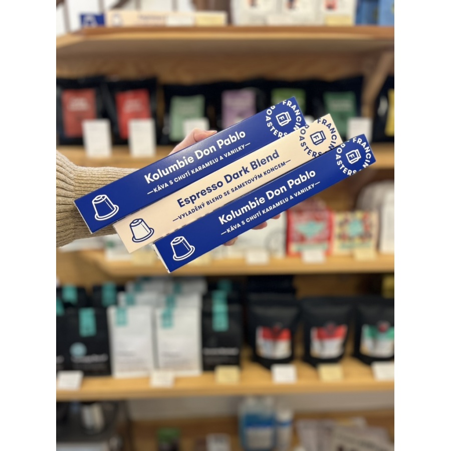 Kafe Francin ESPRESSO KAPSULE KOLUMBIE DON PABLO ES