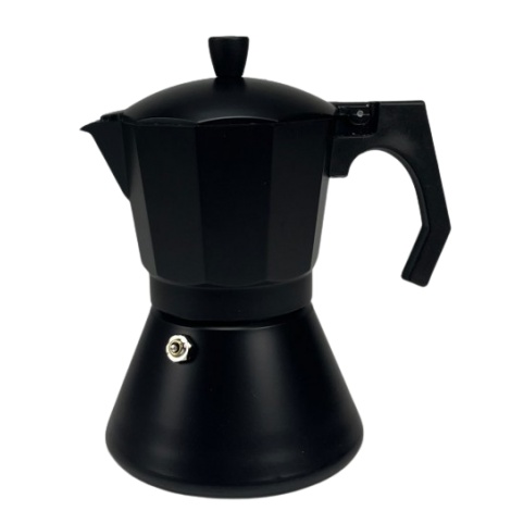 Kaffia Black Cafetieră moka 6 căni