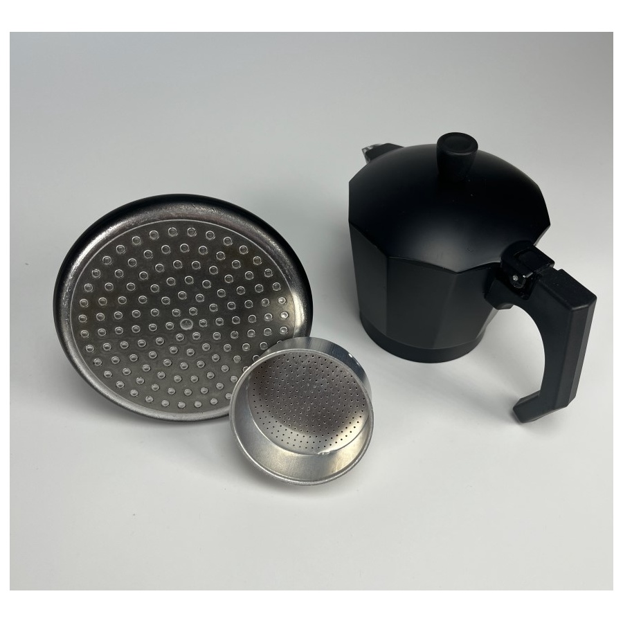 Kaffia Black Cafetieră moka 6 căni